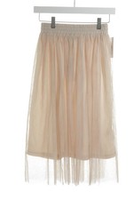 EDITED Glockenrock Damen Rock Gr. DE 34 nude Street-Fashion-Look