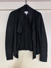 Muubaa Louis Leder Jacke Drape