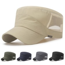 Military Army Cap Unisex Mesh