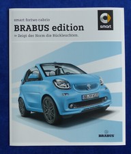 Smart fortwo cabrio BRABUS edition limited 1 of 200 - Prospekt Brochure 03.2016