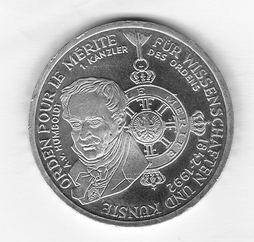 Silbermünze 1992 orden - silbermünze,
