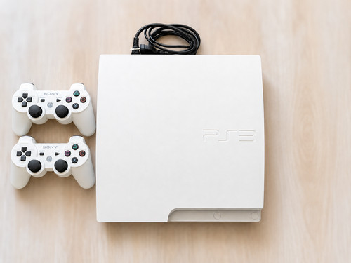 Sony ps3 slim white cech - sony,