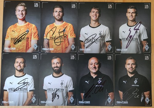 Autogrammkarten borussia - 8,