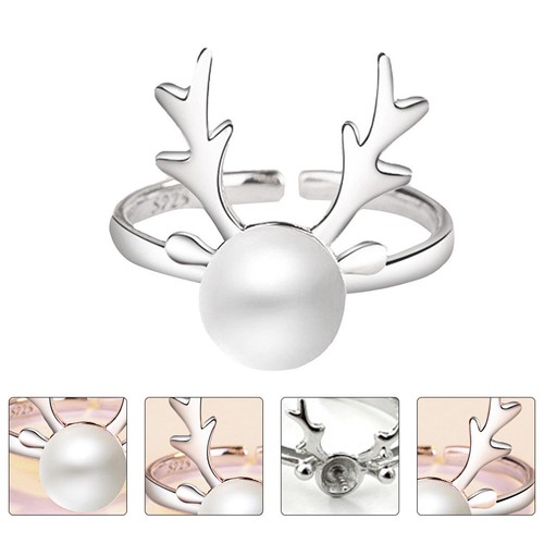 1pc mini geweih ring - mini, -geweih