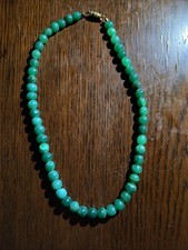Jade Kette 42-43cm mit