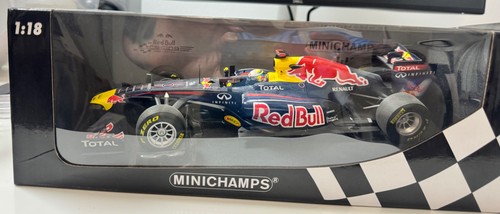 Minichamps red bull - 1/18,