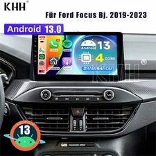 2+64GB Für Ford Focus Bj. 2019-2023 Android 14 Carplay Autoradio Navi GPS SWC BT