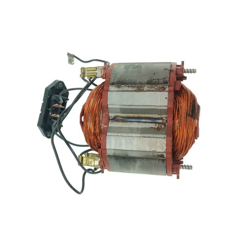 Field pole stator and - stator, holder