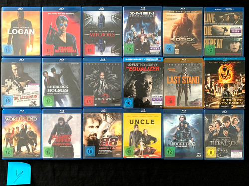 Bluray sammlung 18 - bluray,