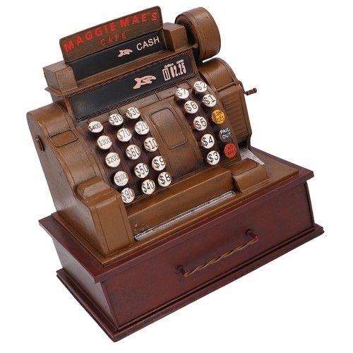 Retro-Registrierkassenmodell