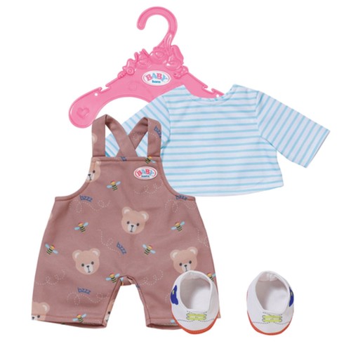 Baby born teddy jeansanzug - baby,
