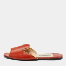 Flache pantolette prada orange - prada,