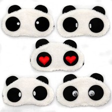 Panda SCHLAFMASKE Augenbinde Schlafbrille Reisemaske Maske Augenmaske NEU&OVP
