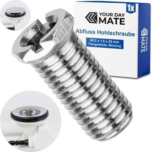 Hohlschraube badewannenabfluss - hohlschraube,