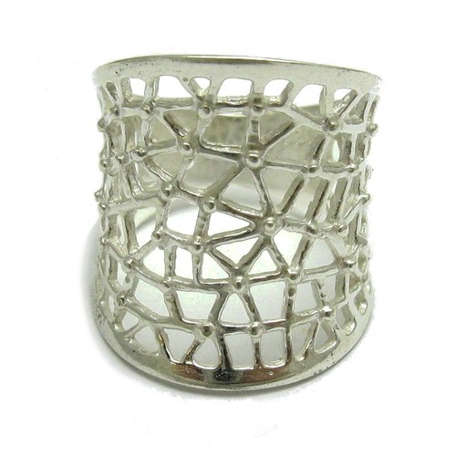 Stilvoll sterling silber ring - silber,