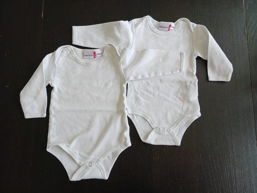 Body langarm weiß - body,