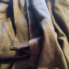 viskosejersey,Dunkelbraun, 2 x Länge: ca. 2,40 Cm, Breite: 38 Cm