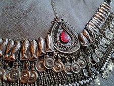 Afghanistan Kuchi Kopfschmuck für Bauchtanz Tribal Fusion Belly Dance Ethno Boho