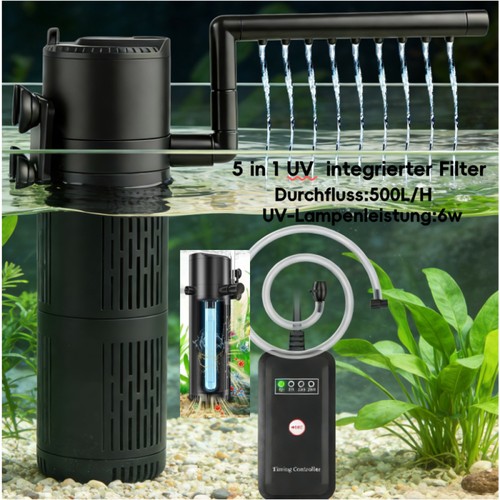 Innenfilter aquariumpumpe 500 - innenfilter,