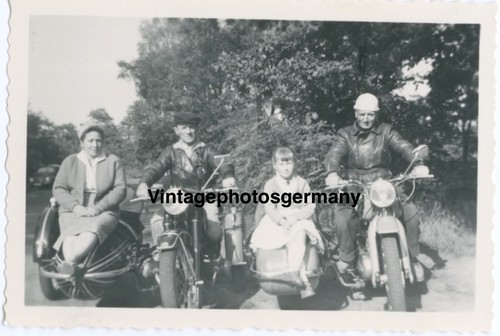 Z7566 foto 50er jahre motorrad - foto,
