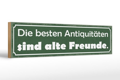 Holzschild spruch 46x10 - holzschild,