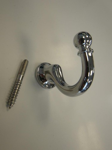 Zierhaken raffhaken metall - raffhaken,