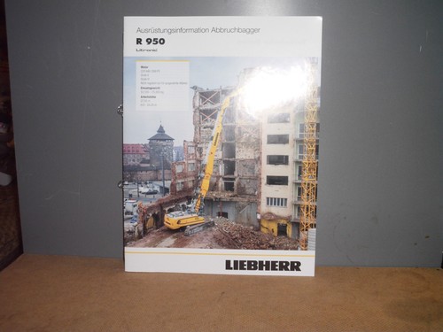Liebherr r950 demolition - r950,