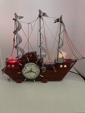 Art Deco Pirate Ship Clock