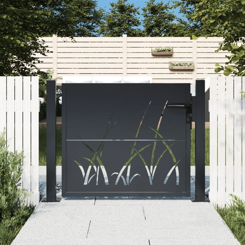 Gartentor gras design - gartentor, gras-design
