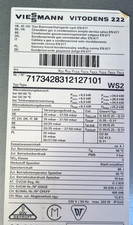 Viessmann Vitodens 222 WS2  Wärmetauscher mit Brenner 24/26 kW