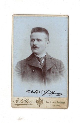 Cdv foto herrenportrait - foto,