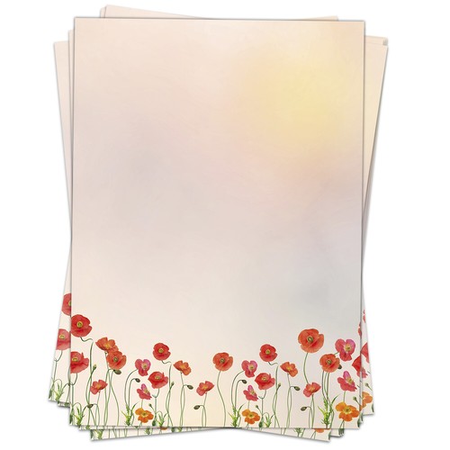 Blatt briefpapier mit - blatt,
