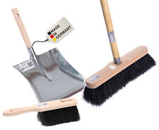 Rosshaarbesen Set Kehrgarnitur