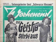 Wochenend - 18. Mai 1950 -