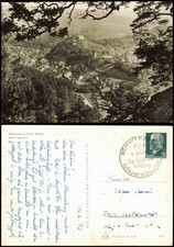 Schwarzburg Thür. Wald Blick vom Trippstein zur DDR-Zeit 1972/1969