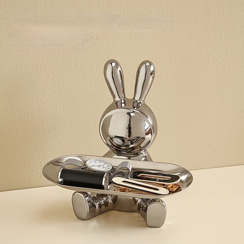 Design schlüsselablage hase - schlüsselablage,