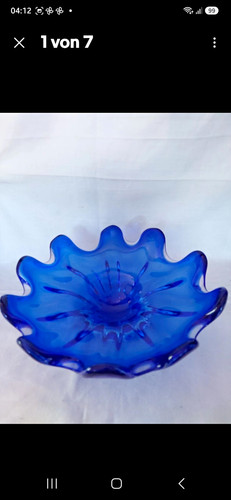 Murano kristallglasschale - murano,