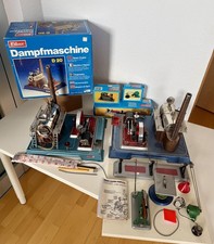 Zwei Wilesco Dampfmaschinen D20 mit Zubehör M53, M57, M60, M66 mit OVP