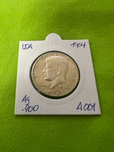 1964 kennedy half dollar - kennedy,