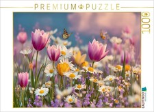 CALVENDO Puzzle Zauberwald im Morgenlicht | 1000 Teile Lege-Größe 64x48cm Foto-P