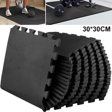 60x Puzzlematte Bodenschutz Matte Schutzmatte Fitnessmatte Unterlegmatte EVA