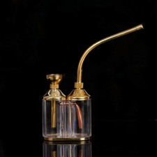 Mini Portable Hookah Shisha Wasserpfeife Smoking Tabak Kupfer Bubbler