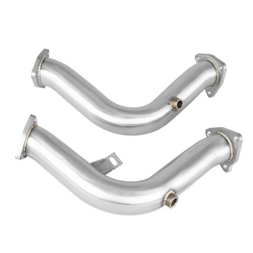 Edelstahl downpipe audi - audi, 3.0