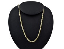 Kordelkette 585/000 14 K Gelbgold, 72 cm lang
