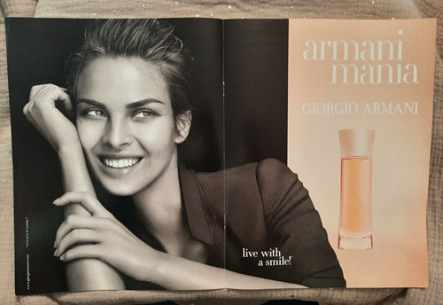 Werbepapier parfum armani - werbepapier,