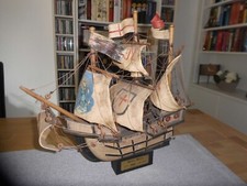 Modellschiff Santa Maria mit dem Kolumbus 1492 Amerika entdeckte