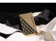 S.T. Dupont Dual Flame Ligne 2 Fire Head 2 Gold X Line Ligne2 Feuerzeug Neu