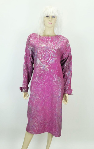 80er lederkleid 38 - lederkleid, gr.