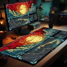 Gaming matte landschaftsthema - gaming-matte,
