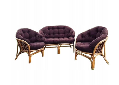 Polyrattan ersatzkissen set - polyrattan,